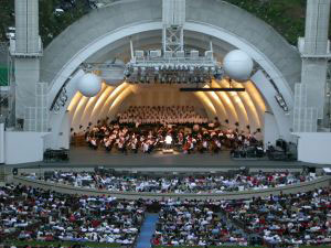 Concert at the Hollywood Bowl