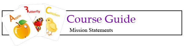 Mission Statements