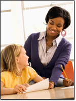 Teacher and student.