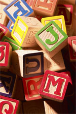 letter blocks