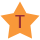 STAR  with "T"